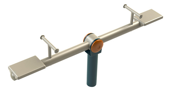 Bập bênh 2 chỗ ngoài trời DV-020
