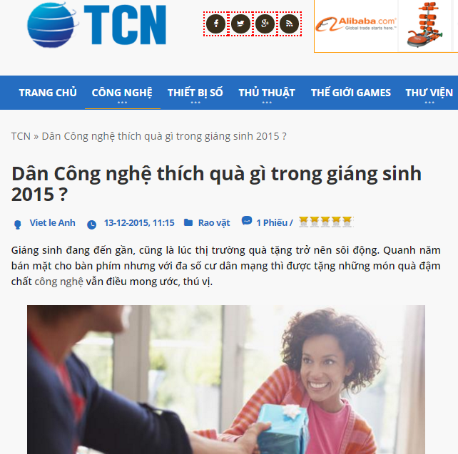Trangcongnghe.com-Dân công nghệ thích quà gì trong mùa noel?